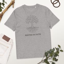 Rooted in Faith T-Shirt - Christian Faith Tee