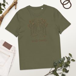 Walk Gently T-Shirt - Humility in Christian Life Tee