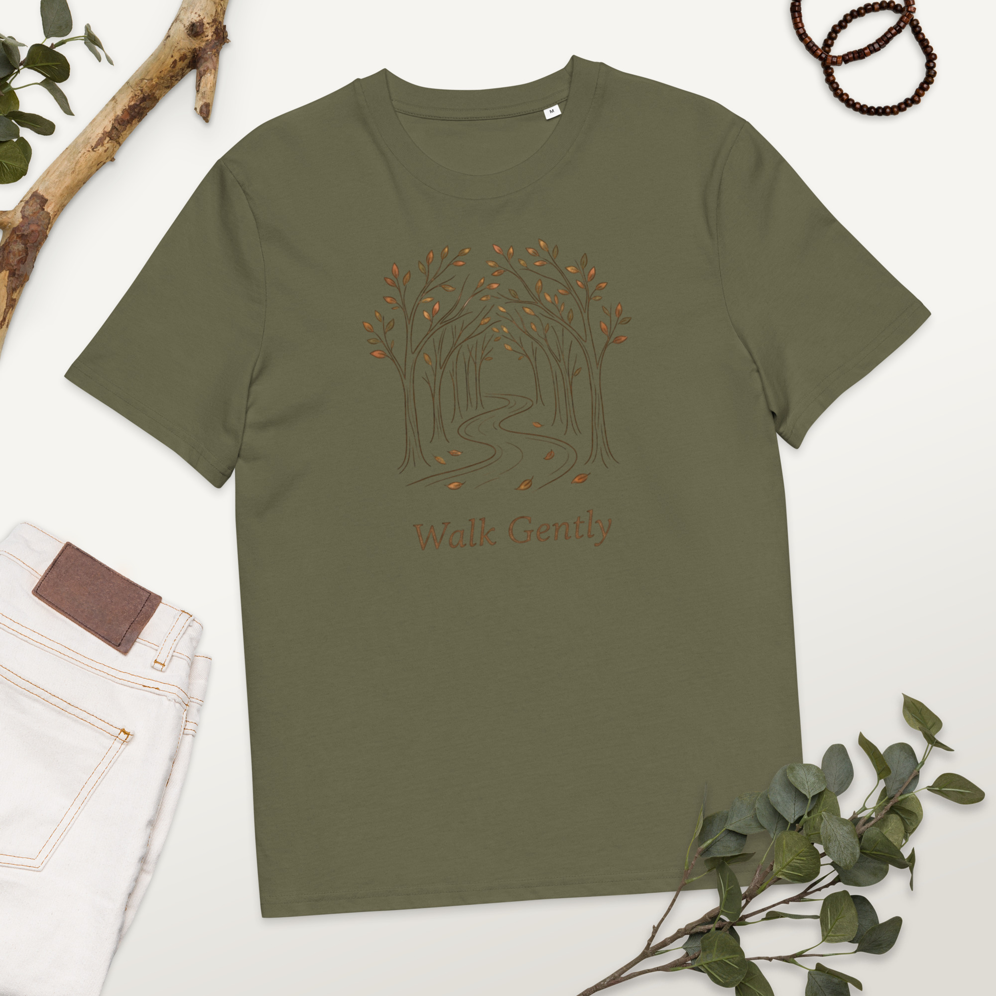 Walk Gently T-Shirt - Humility in Christian Life Tee