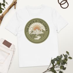 The Earth is the Lord’s T-Shirt – Psalm 24:1 Christian Nature Tee