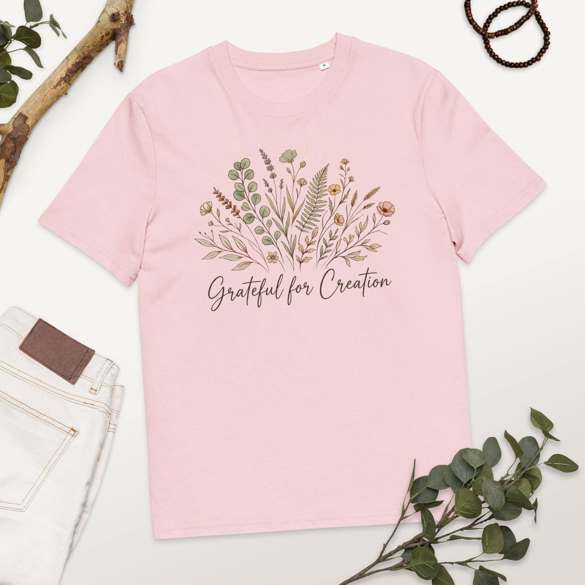 Grateful for Creation - Creation Care Faith T-Shirt - Image 5