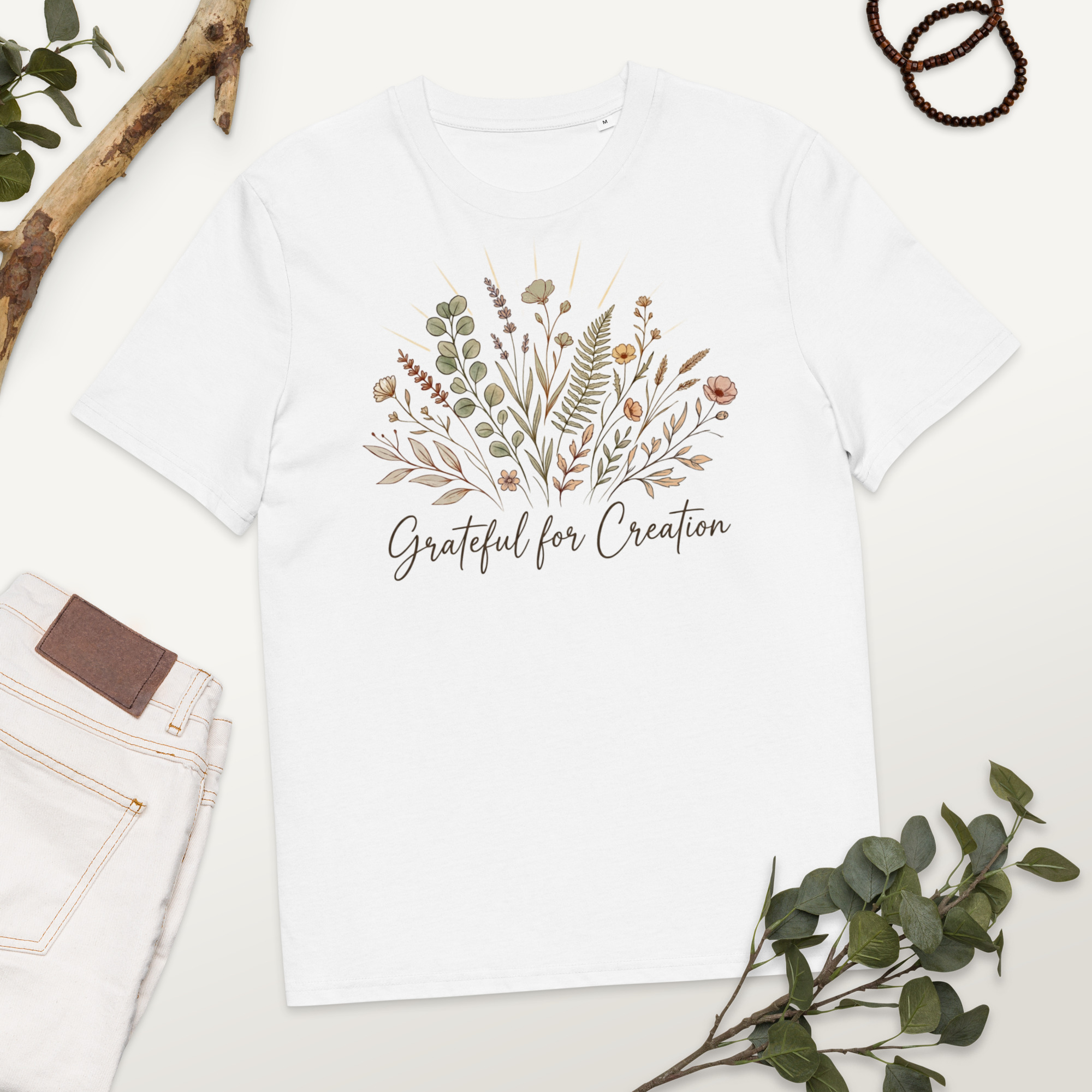 Grateful for Creation - Creation Care Faith T-Shirt